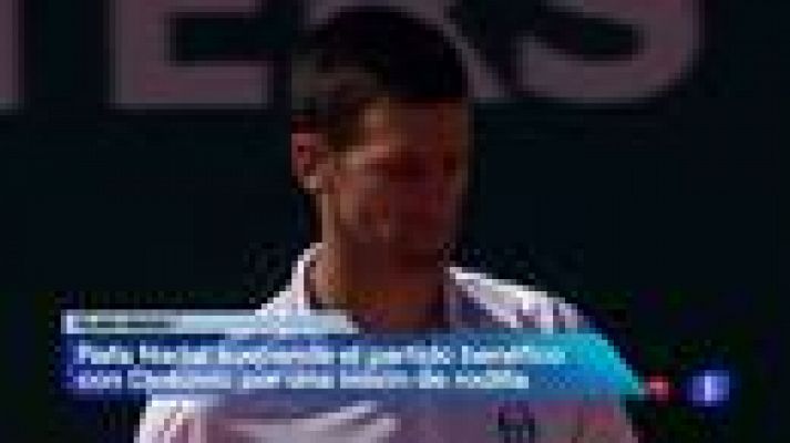 Telediario 1 - Rafa Nadal suspende el amistoso del Bernabéu para centrarse en los Juegos