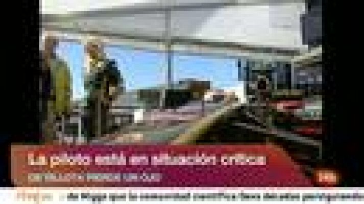  - María de Villota pierde el ojo derecho