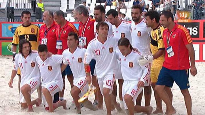 Fútbol  Playa - Copa del Mundo 2013: España-Italia