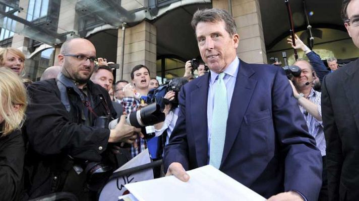 Telediario 1 - Escándalo de manipulación Barclays