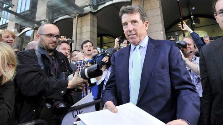 Telediario 1 - Escándalo de manipulación Barclays