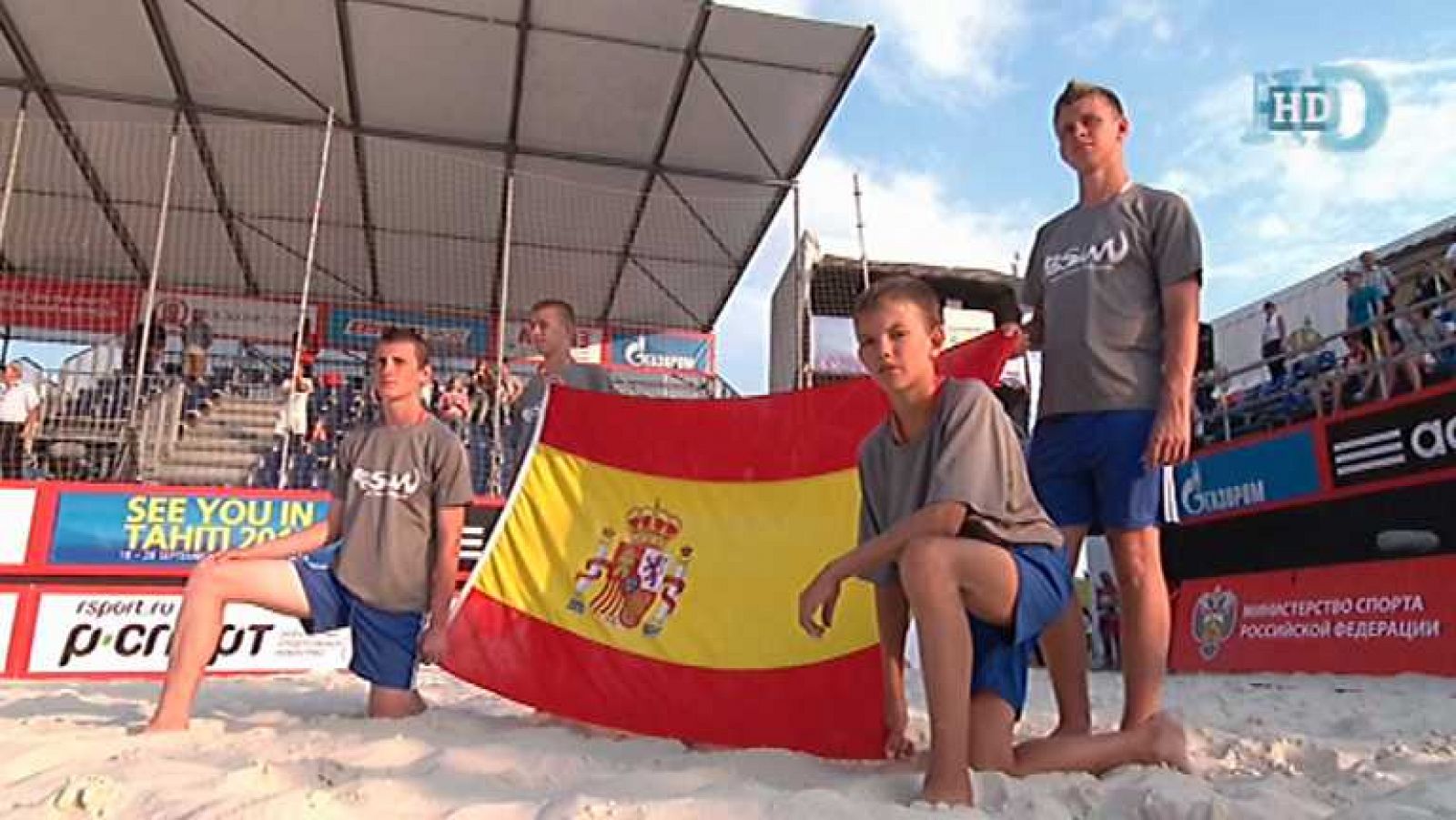 Fútbol playa - Torneo de clasificación de la Copa del Mundo 2013 : España-Polonia