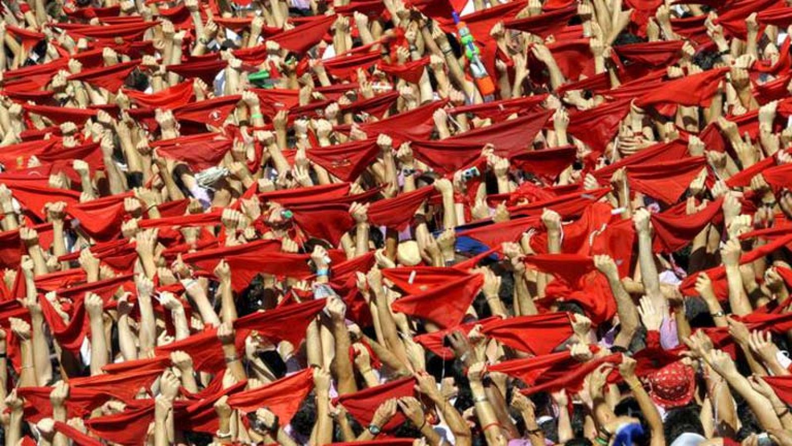 Todo listo para el inicio de los San Fermínes en Pamplona