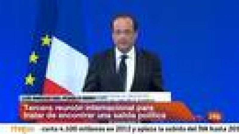 Hollande pide sanciones más duras contra el régimen de Al Asad