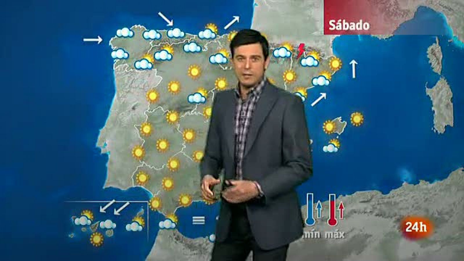 El tiempo: Lluvias en el norte | RTVE Play