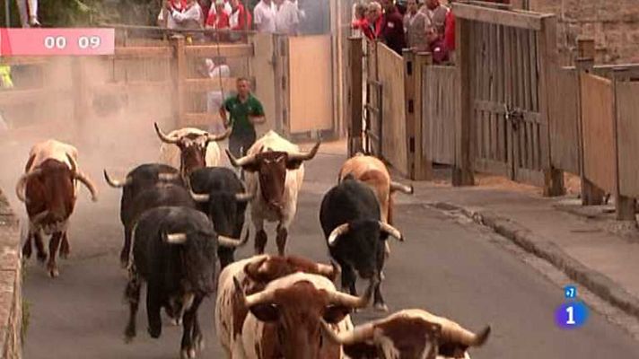 Primer encierro de San Fermín 2012