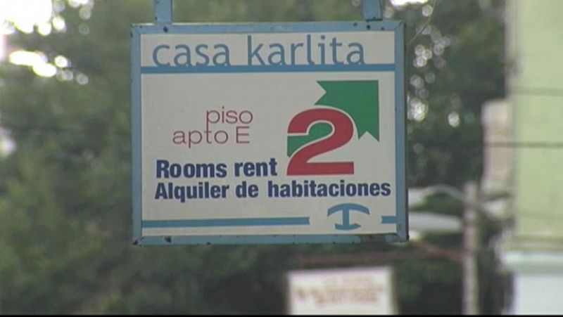 Cada vez más los turistas que viajan a Cuba optan por alojarse en un domicilio particular
