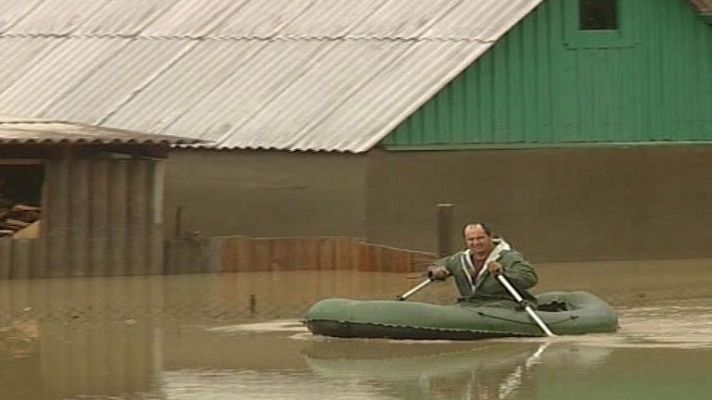 Inundaciones en Rusia