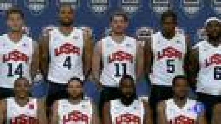 Telediario 1 - Estados Unidos muestra sus cartas para el oro de baloncesto