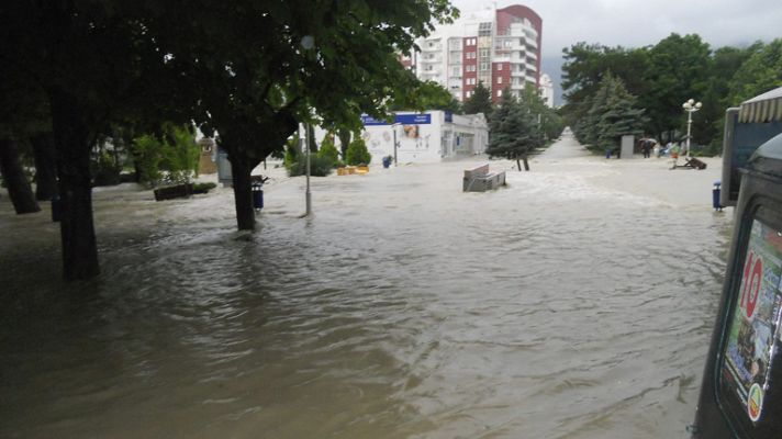 Rusia bajo las aguas