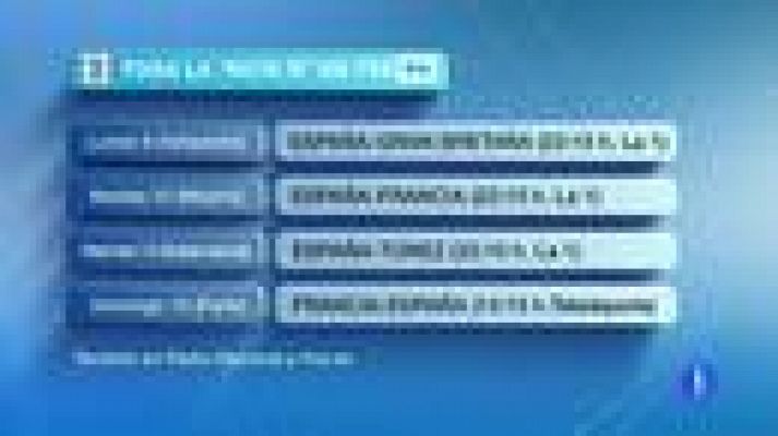 Telediario 1 - La gira de la 'ÑBA' en TVE, RNE y RTVE.es