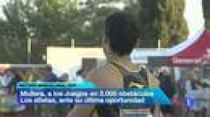 Telediario 1 - Mullera logra mínima olímpica en 3.000 obstáculos