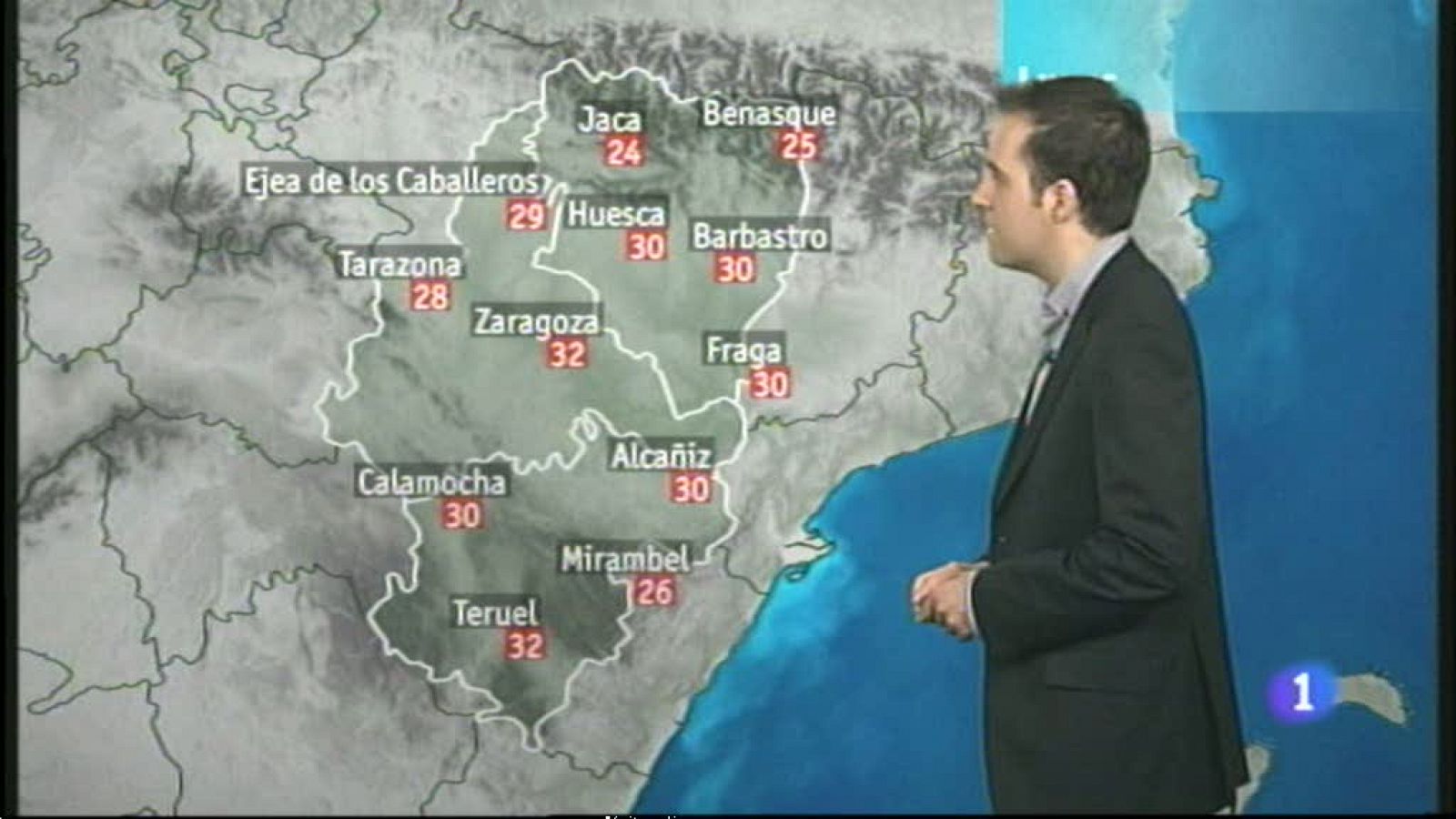 El tiempo en Aragón - 09-07-12 | Ver