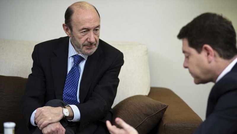 Rubalcaba pide la intervención del BCE y una moratoria de dos años para el objetivo del déficit