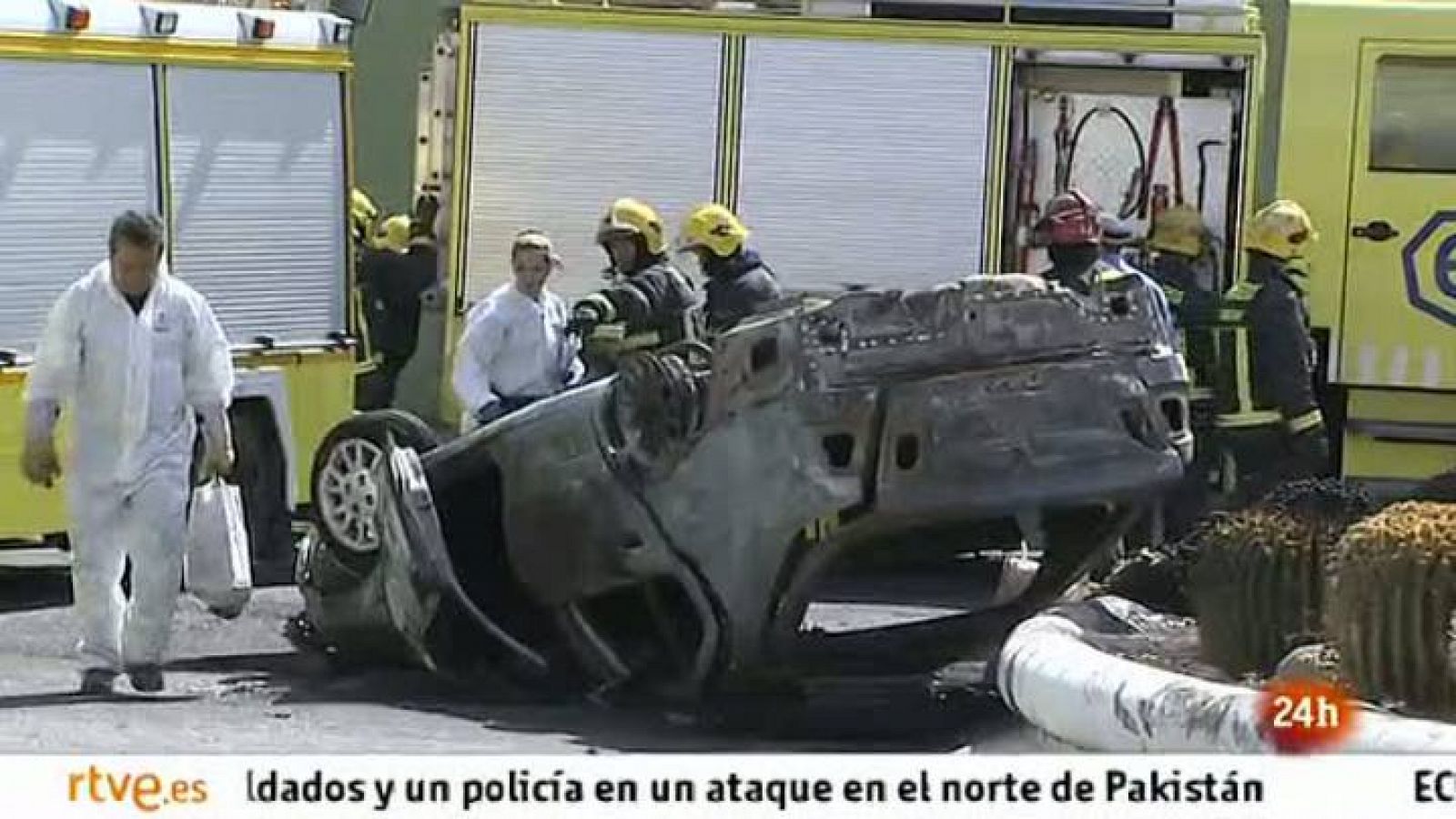 Informativo 24h: Investigan si un conductor se mató adrede con su  hijo en un accidente | RTVE Play