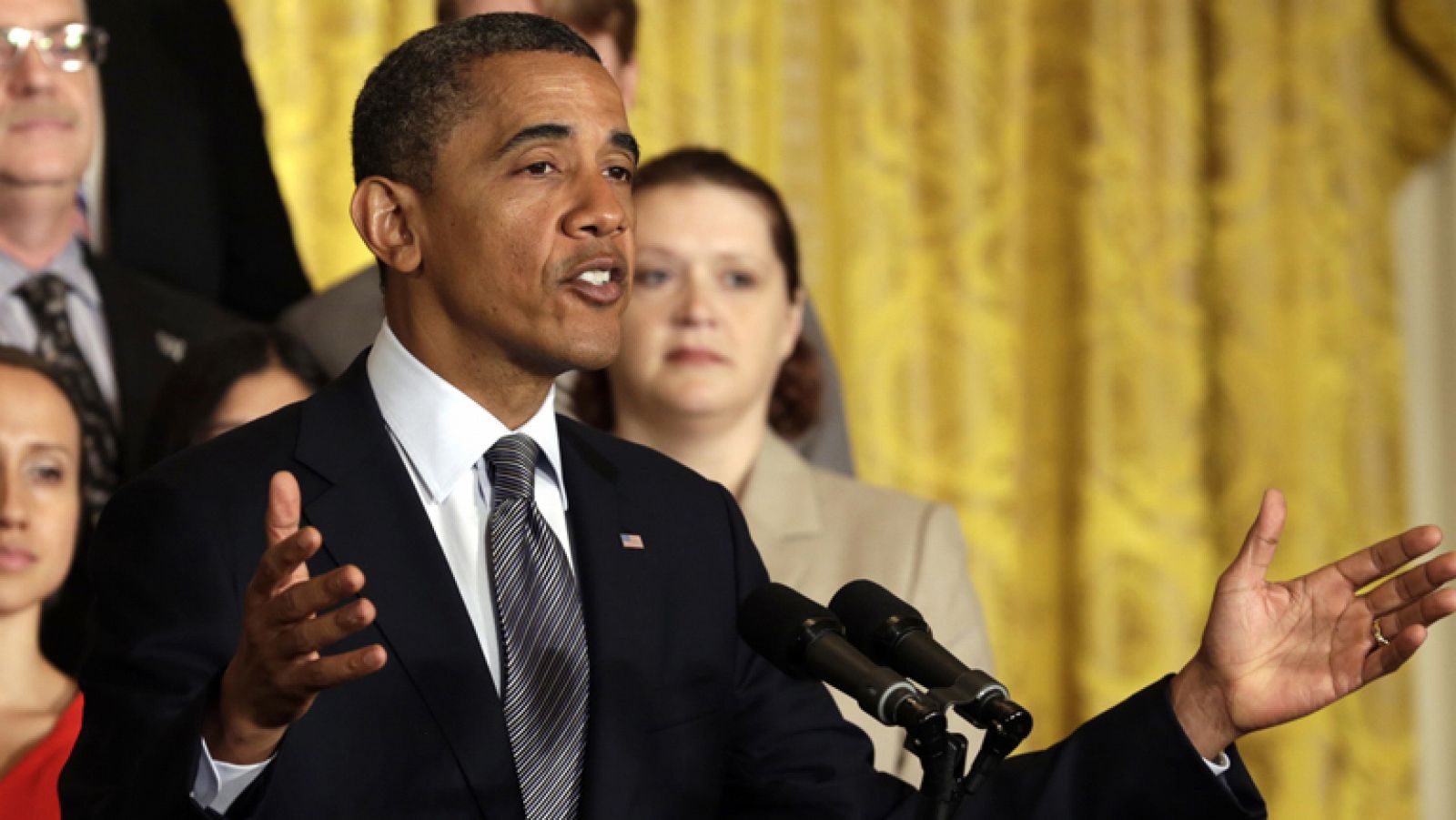 El presidente de Estados Unidos, Barack Obama, ha solicitado en el Congreso que se mantengan las ventajas fiscales para la clase media y se anulen para los más ricos.