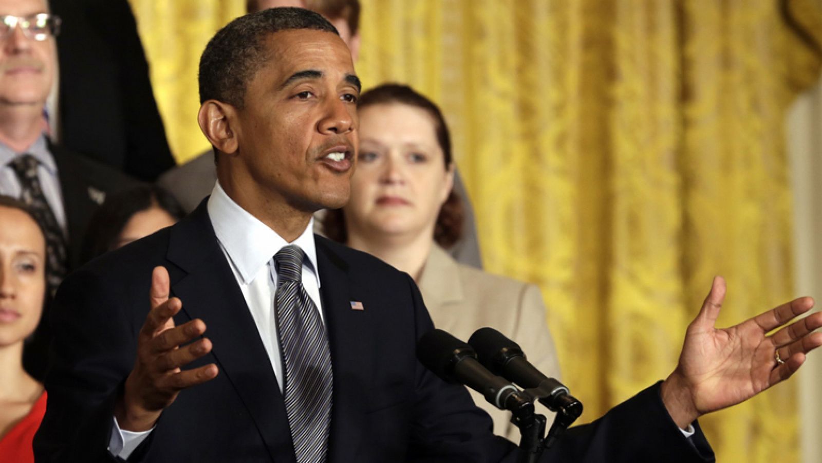 El presidente de Estados Unidos, Barack Obama, ha solicitado en el Congreso que se mantengan las ventajas fiscales para la clase media y se anulen para los más ricos. 