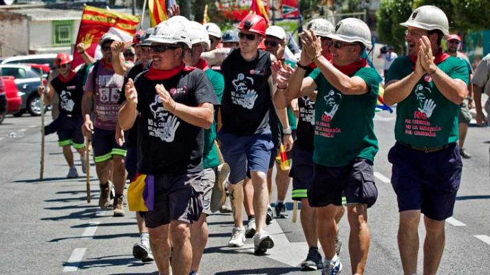 Los mineros van a Madrid