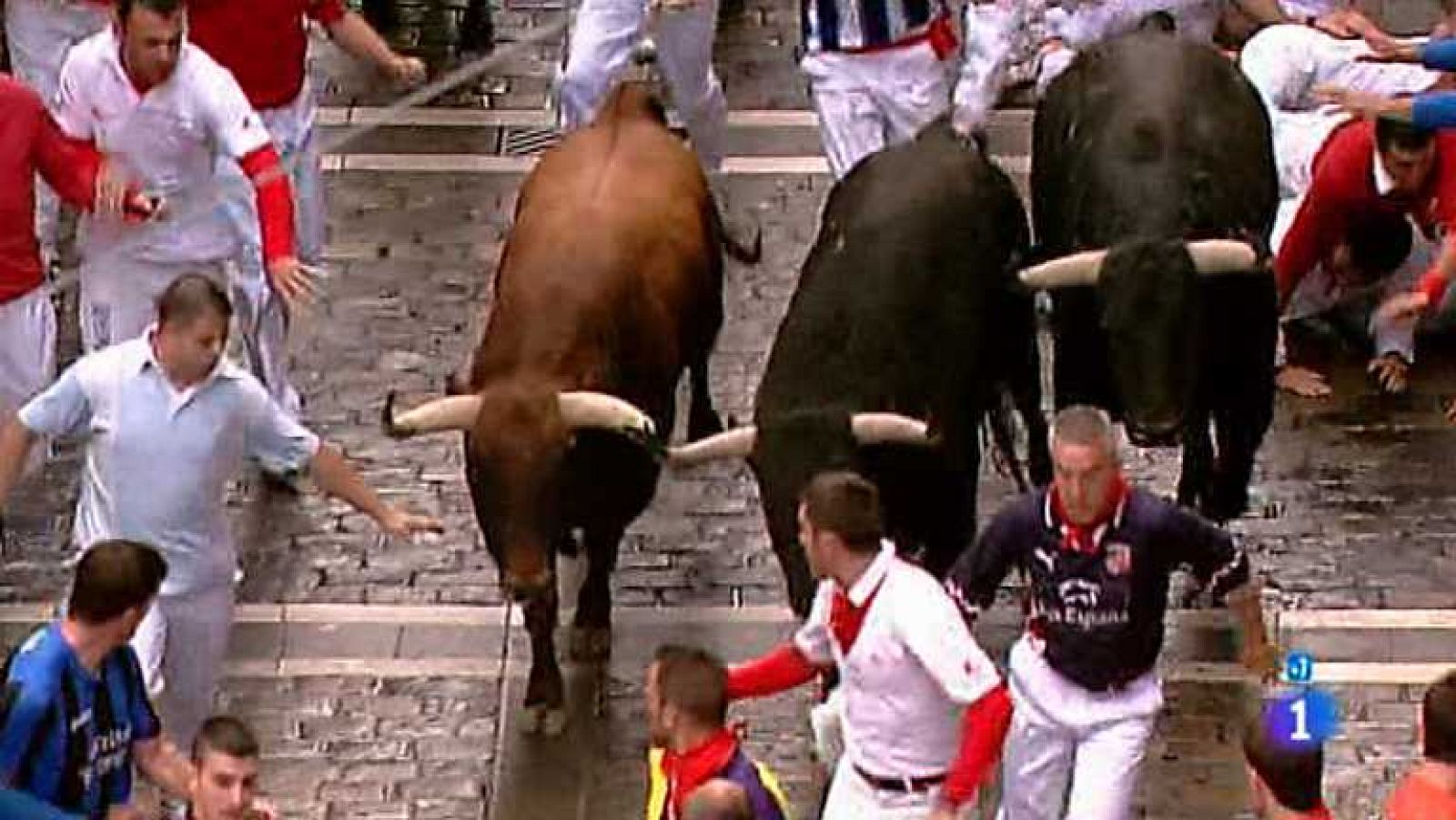 Cuarto encierro de San Fermín 2012 - ver ahora