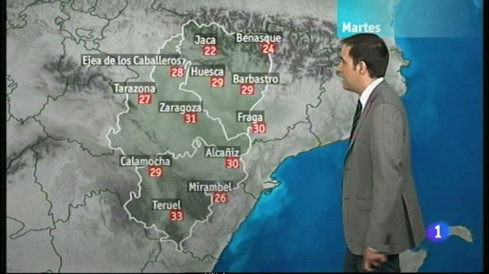 Noticias Aragón - El tiempo en Aragón - 10/07/12