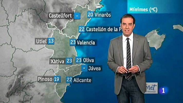 El tiempo en la Comunidad Valenciana - 10/07/12