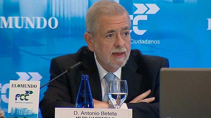 Telediario 1 - El Estado como aval