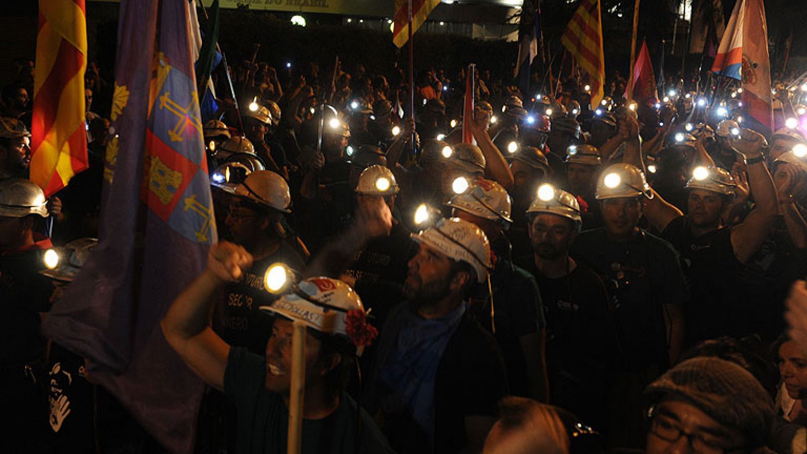 Telediario 1: Los mineros en Madrid | RTVE Play