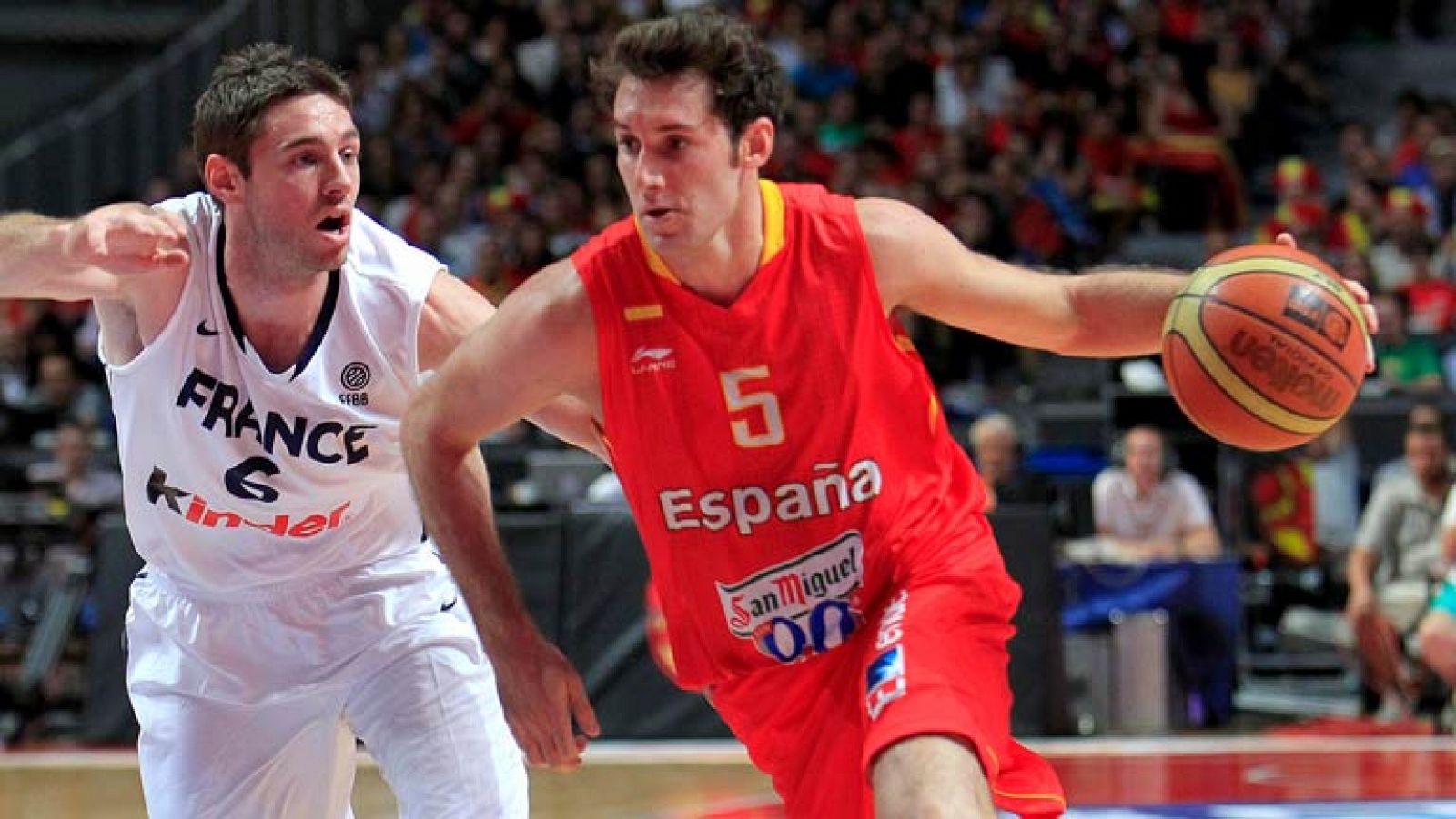 España apabulla  a una gris Francia (81-65)