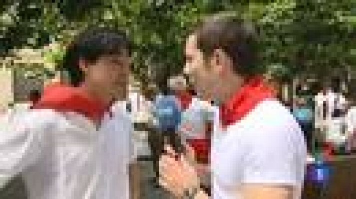 San Fermín - Los más pequeños también corren los Sanfermines