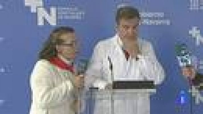 San Fermín - Tres contusionados en el quinto encierro de  San Fermín 2012, de Fuente Ymbro