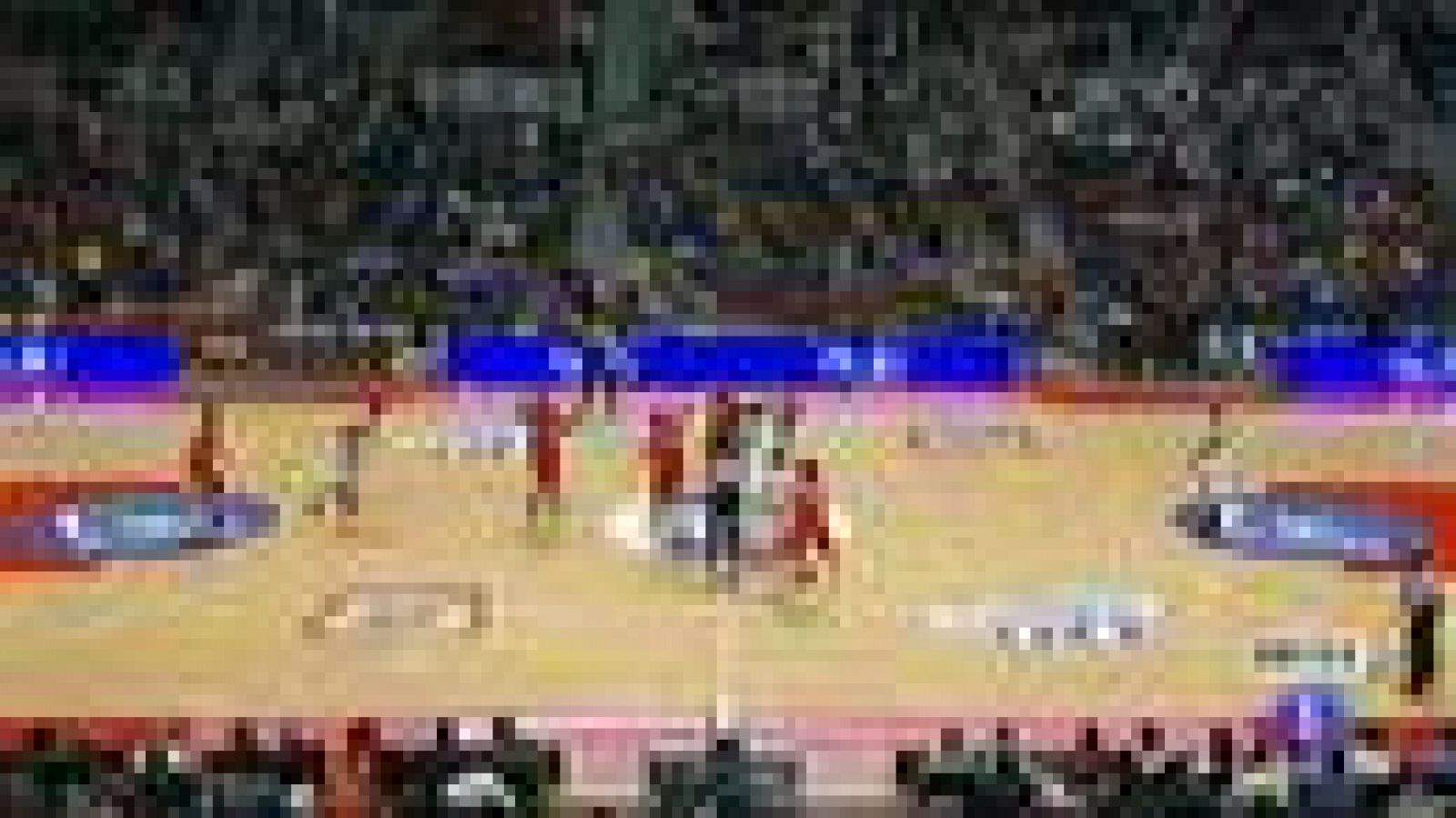 Telediario 1: La selección española de baloncesto da un serio repaso a Francia (81-65) | RTVE Play