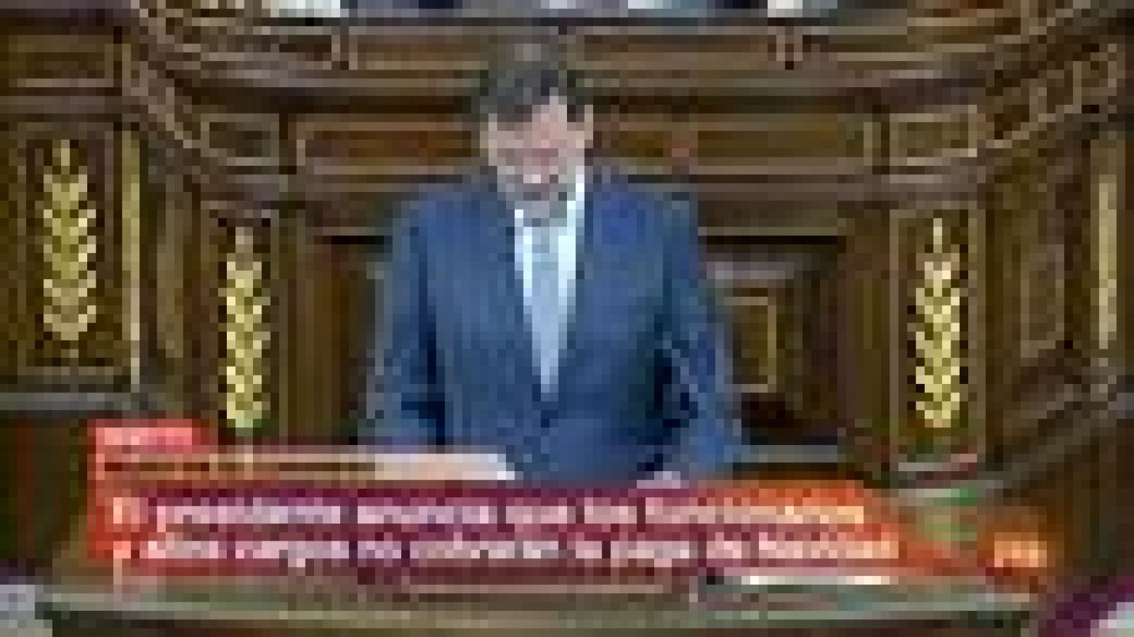 Informativo 24h: Rajoy: "Dije que bajaría impuestos, y los estoy subiendo" | RTVE Play