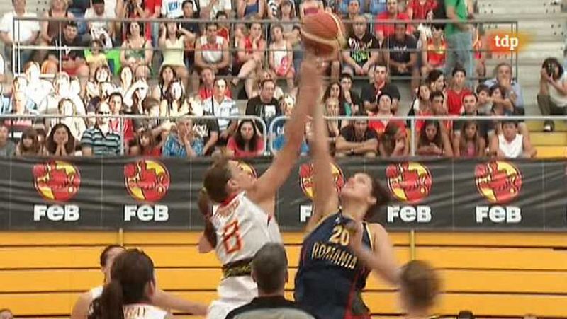 Baloncesto femenino - Campeonato de Europa: España-Rumanía - Ver ahora 