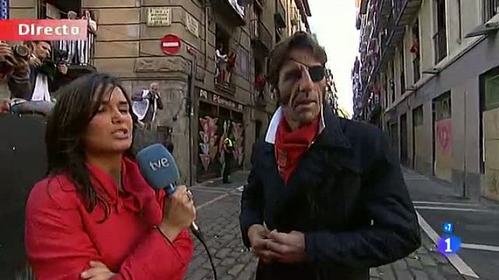 Juan José Padilla no se pierde los Sanfermines