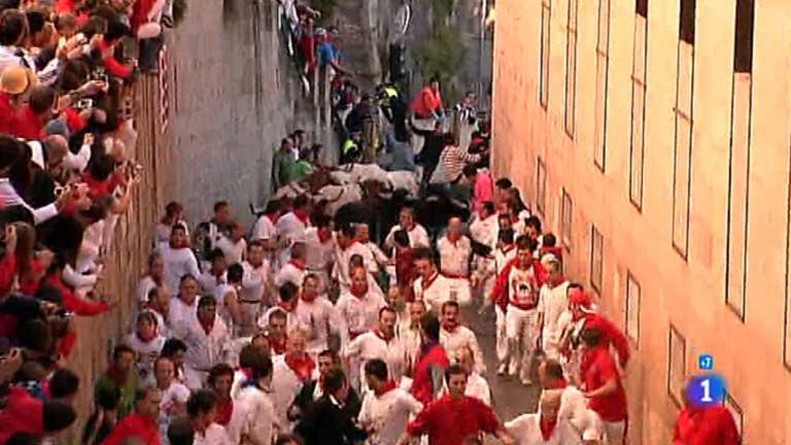Sexto encierro de San Fermín 2012 - ver ahora