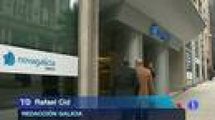 Telediario 1 - Novagalicia reconoce su mala praxis