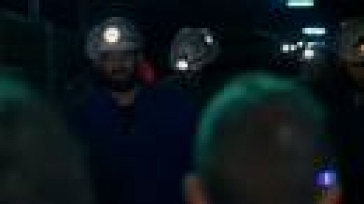Telediario 1 - Continúan las protestas mineras