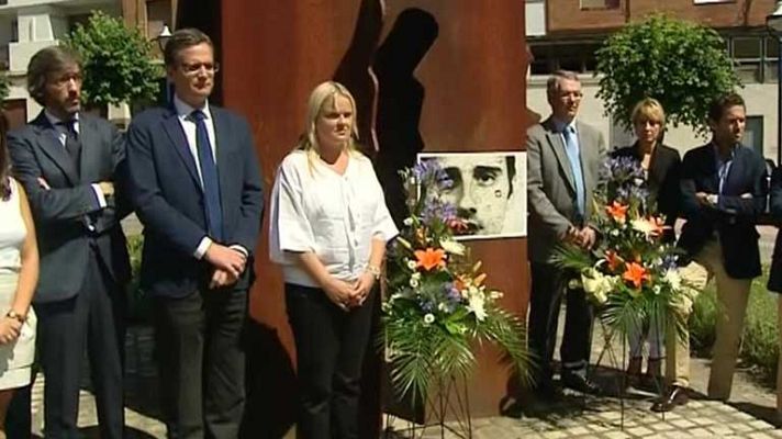 Telediario 1 - Homenaje a Miguel Ángel Blanco