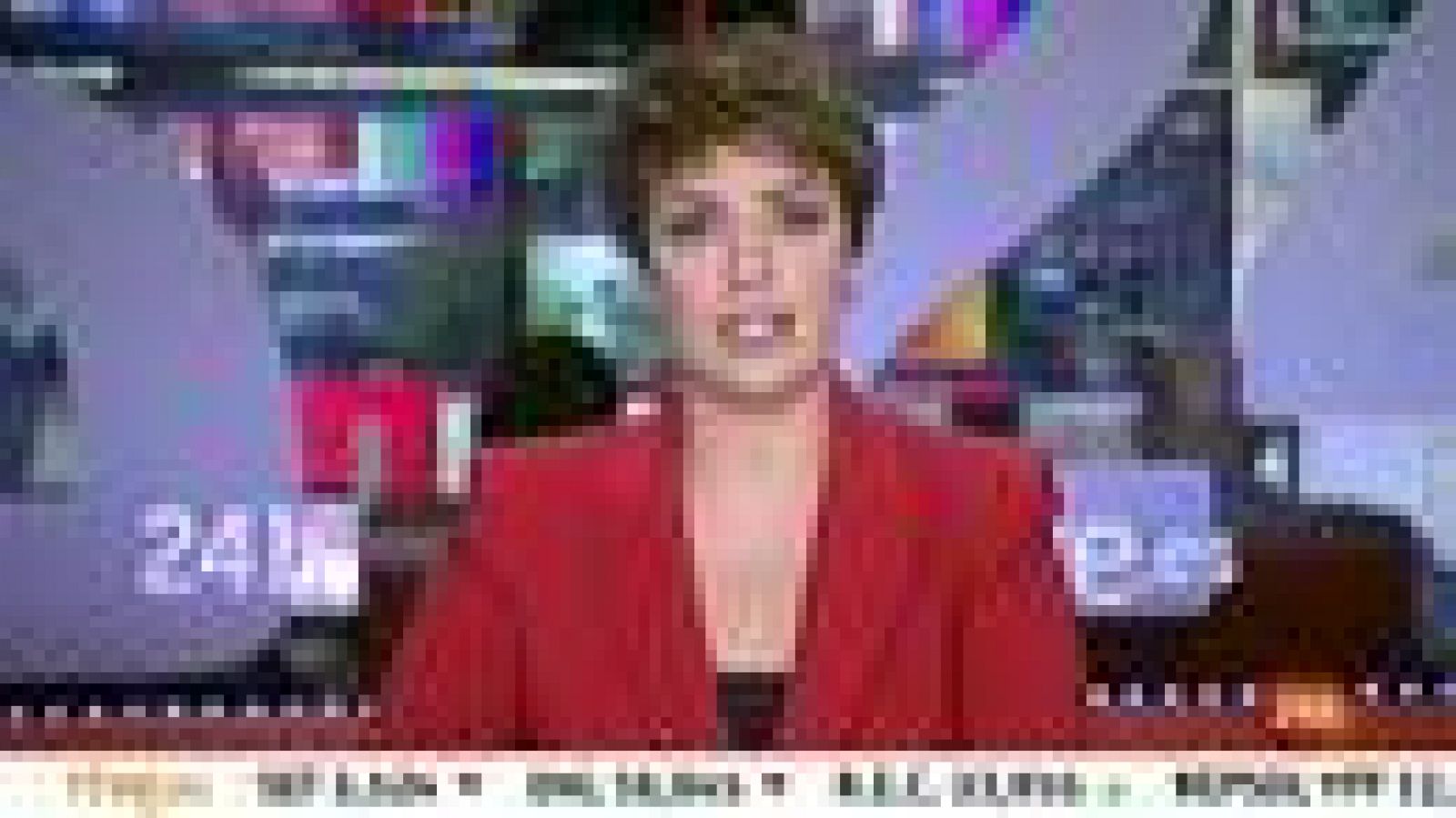 Unos 200 funcionarios de Justicia protestan en la sede del PP contra los nuevos recortes - Informativo 24h | Ver