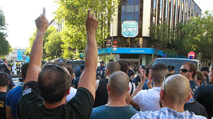 Informativo 24h - Protestas de funcionarios