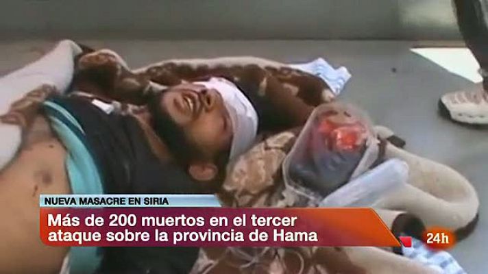 Más de 150 muertos en una nueva matanza en la provincia siria de Hama