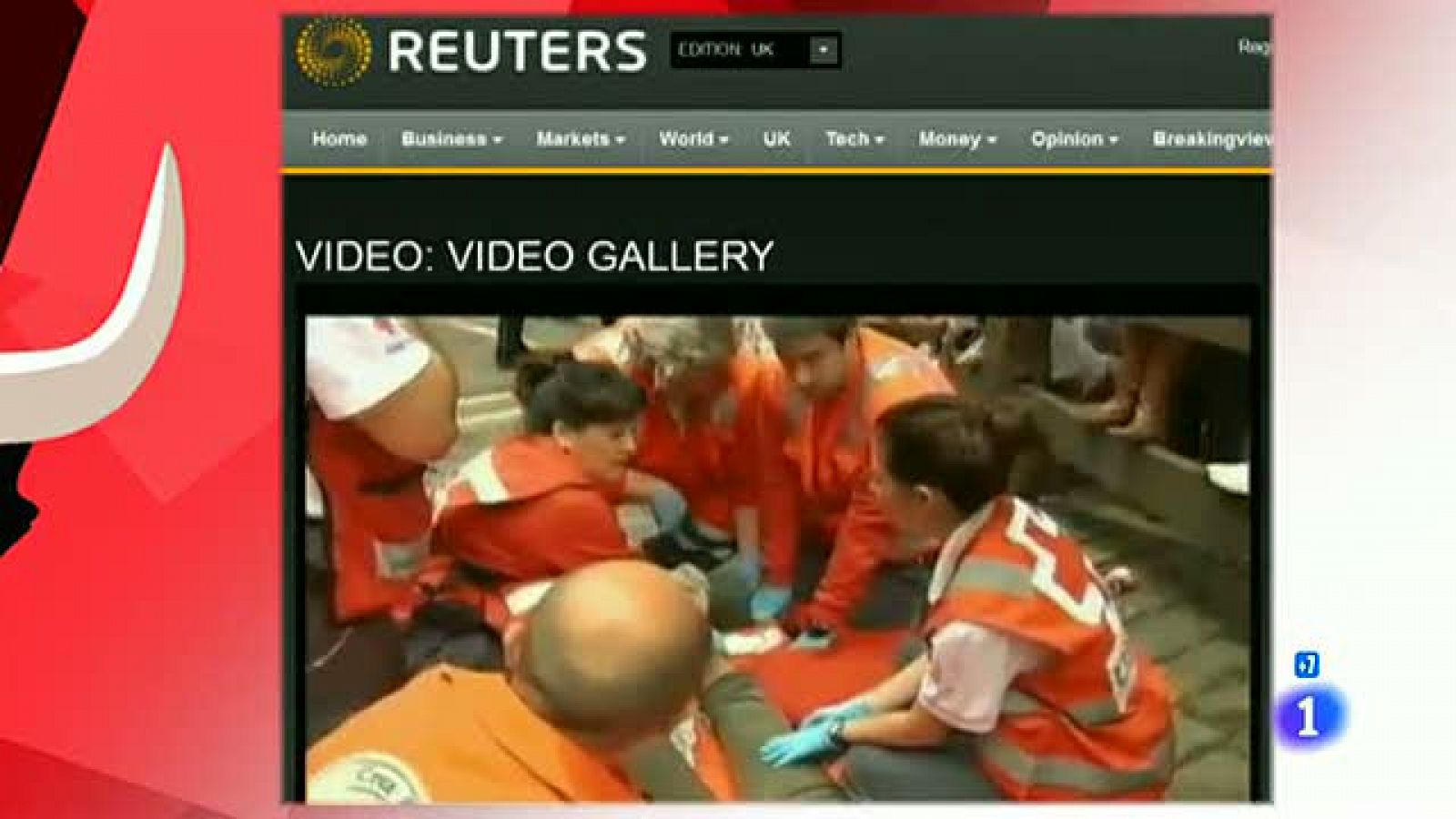 Así ve la prensa del mundo los Sanfermines | Ver