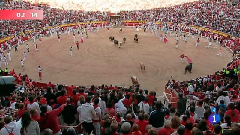 Séptimo encierro de San Fermín 2012 - ver ahora 