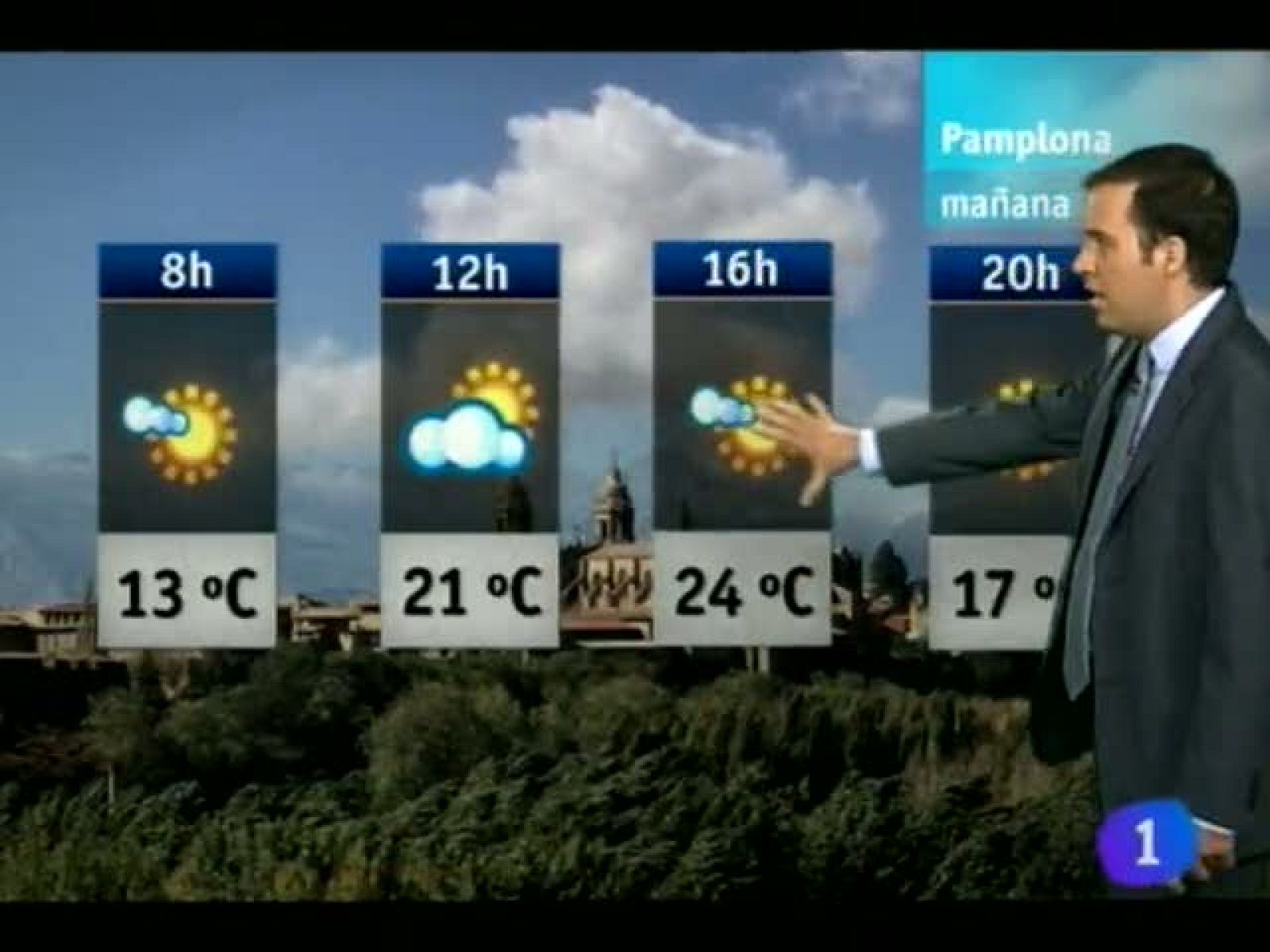  Previsión meteorológica para Navarra. 