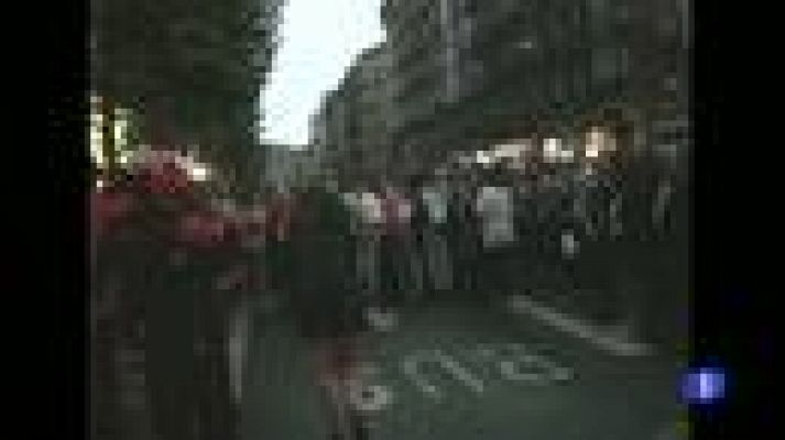 Telediario 1 - Homenajes a Miguel Ángel Blanco