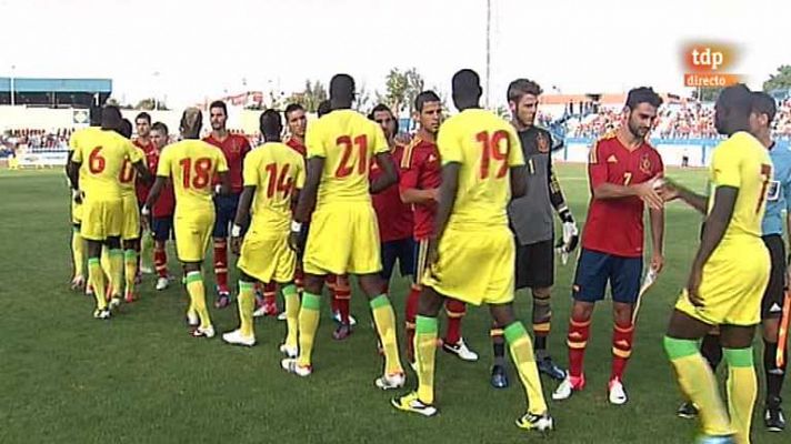 Fútbol preolímpico: España-Senegal