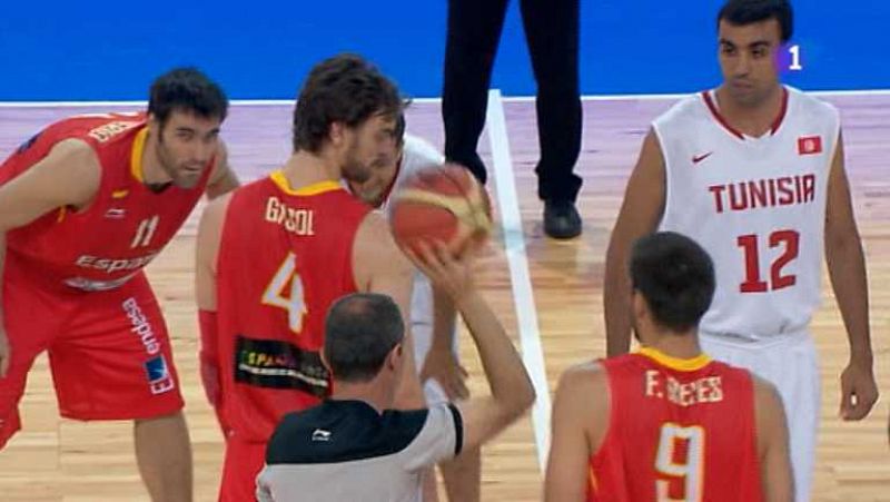 Baloncesto - Gira Preolímpica de la Selección española: España - Túnez -Ver ahora