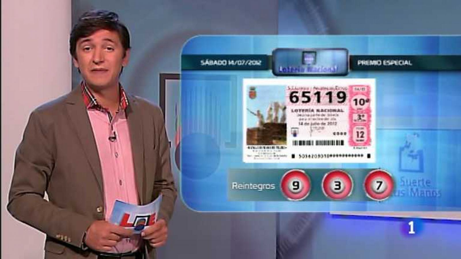 Loterías: Lotería Nacional - 14/07/12 | RTVE Play