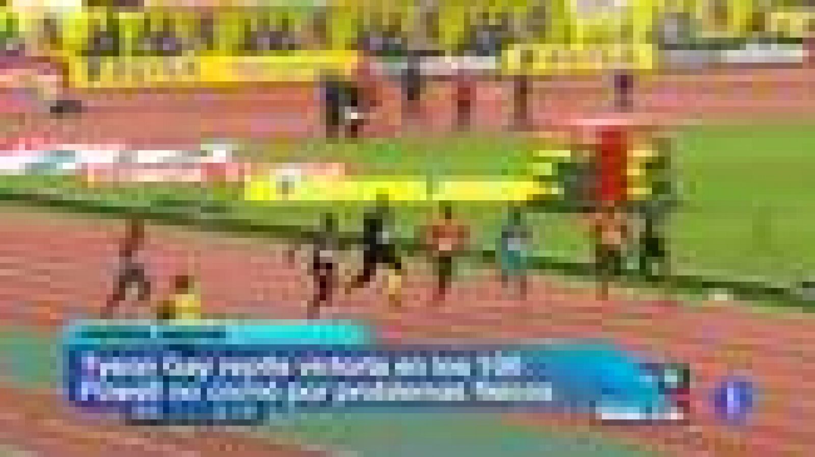 Telediario 1: Tyson Gay vence en la Liga Diamante | RTVE Play