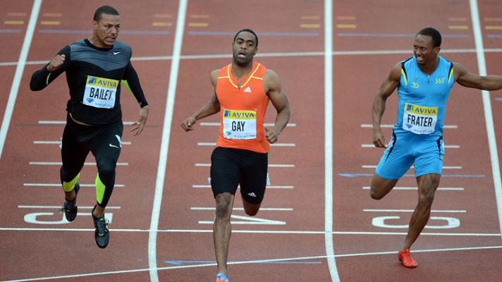 Telediario 1 - Tyson Gay vence en la Liga Diamante